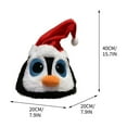 thumbnail image 2 of Electric Christmas Hat with Music - Singing Dancing Swinging Hat, Festive Headwear for Christmas Parties, Family Gatherings and Holiday Decorations, Fun Interactive Accessory, 7.9*7.9*15.7in, C, 2 of 5