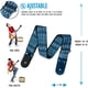 thumbnail image 2 of Correa para guitarra, Strap guitarra acústica, bajo eléctrico, guitarra eléctrica Kidam Gurú azul, 2 of 3