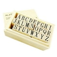 thumbnail image 1 of HLONK English Alphabet Stamp Stamps Small Scrapbook Postage Student, 1 of 8