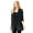 Black, variant on Women's Plus Size Black Label Grommet Ponte Jacket