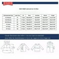 thumbnail image 3 of Edvintorg 6M-6Y Fall Toddler Clothes Kids Jackets for Boys Solid Color Long Sleeve Casual Buttons Tops Girls Coat Children's Outerwear, 3 of 4
