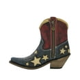 thumbnail image 3 of Liberty Black Women's Azul Americana Fashion Booties Snip Toe Multi 6 1/2 M  US, 3 of 7