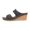 Black, variant on NOKIO Wedge Sandals for Women Women's Beach Slope Heel Slippers Hollow Casual Slippers Slope Bottom Shoes Retro Sandals Women’s Platform Wedge Sandals Open Toe Buckle Casual Sandal