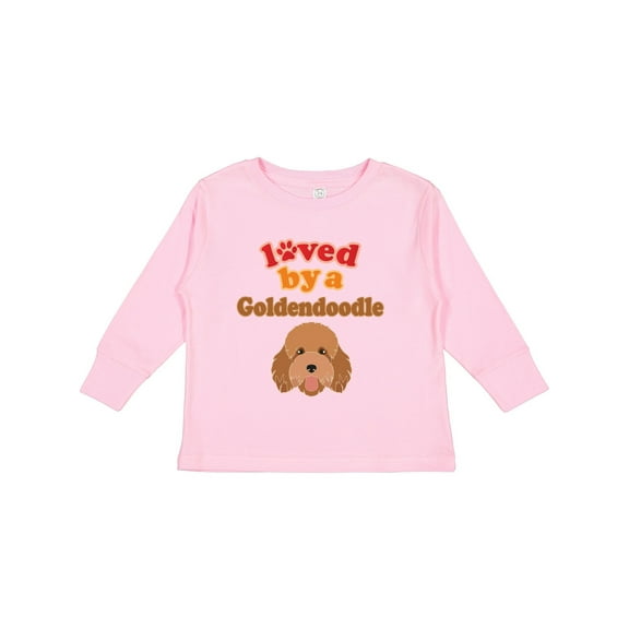 Inktastic Goldendoodle Dog Quote Boys or Girls Long Sleeve Toddler T-Shirt