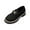 Black Leather Shoes for Women, variant on Hopeusnice Leather Shoes for Women Soft Non-Slip Breathable Thick-Soled Heel Classic Loafers Leather Shoes Trendy Pu Fall Slip-Ons Pumps Shoes Round Toe Flexible Walking Shoes Black 37