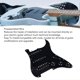 thumbnail image 3 of Electric Guitar Pickguard Plastic and Mental Electric Guitar Loaded Pickguard with Pickup SSH15 Black, 3 of 4