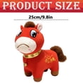 thumbnail image 3 of SSNTSY New Year Plush Horse Standing Red Horse 2026 Stuffed Horse New Year Doll Decoration for Spring Festival Lunar New Years Gifts Blessing Souvenir, 3 of 6