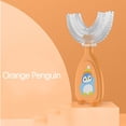 thumbnail image 1 of FcBaudy Manual Toothbrushes, Extra Soft Toothbrushes Children's Manual U-shaped Mouth Soft Toothbrush (Large Box) Children's toothbrush, 1 of 2