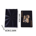 thumbnail image 3 of Playing Cards Waterproof Black Laser-Designed Poker Cards With Premium Build, Ideal For Family Game Nights, Party Activities, Travel Entertainment, 3 of 4