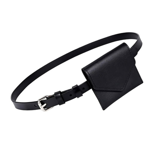 YIEMEEN Compact Korean Inspired Waist Bag PU Belt Purse Suitable For Various Occasion