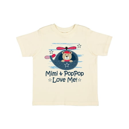 

Inktastic Mimi and PopPop Love Me Gift Toddler Boy Girl T-Shirt