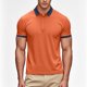 thumbnail image 4 of Negro Camisa de Manga Corta Mujeres Sólido Deportes Solapa Camisa Seca, Unisex Manga Corta Ropa de Trabajo Superior para Ocasional, 4 of 8