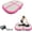 Pink, variant on Air mat Tumble Track Gymnastics Inflatable Tumbling mat 8inThickness for kids Home Use Gym Yoga Training Cheerleading with Electric Air Pump