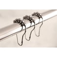 thumbnail image 3 of Kingston Brass SRCR121 Anneau de Rideau de Douche à Rouleau - 12 Pcs par Ensemble, 3 of 6