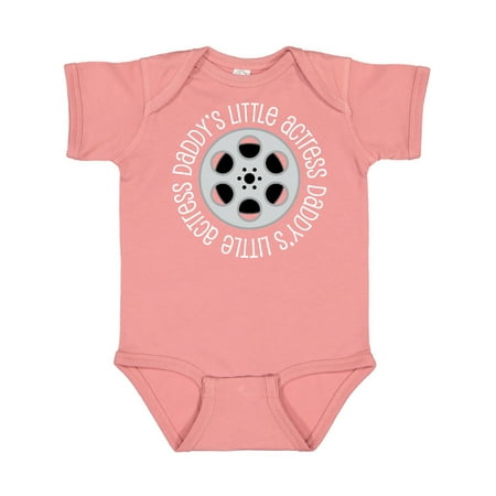

Inktastic Daddys Little Actress Girls Film Star Gift Baby Girl Bodysuit