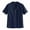 Navy, variant on Bcfgryg Summer Men's Cool Thin Breathable Solid Color Button Cotton Shirt Short Sleeve Button Down Shirts Men Gray
