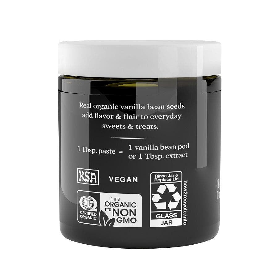 (Pack of 6) Simply Organic Madagascar Vanilla Bean Paste, 4 fl oz