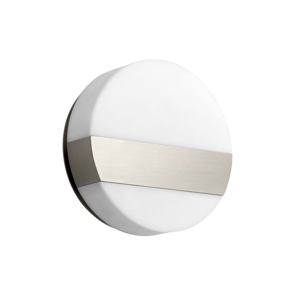 6 Inch 10.1W 1 Led Wall Sconce-Satin Nickel Finish-3000 Color Temperature Oxygen Lighting 3-551-24