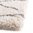 thumbnail image 3 of Unique Loom Rabat Shag Collection Area Rug (4' x 6' Rectangle White/Gray), 3 of 6