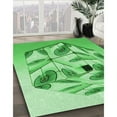 thumbnail image 2 of Ahgly Company Indoor Rectangle Patterned Stoplight Go Green Area Rugs, 5' x 8', 2 of 6