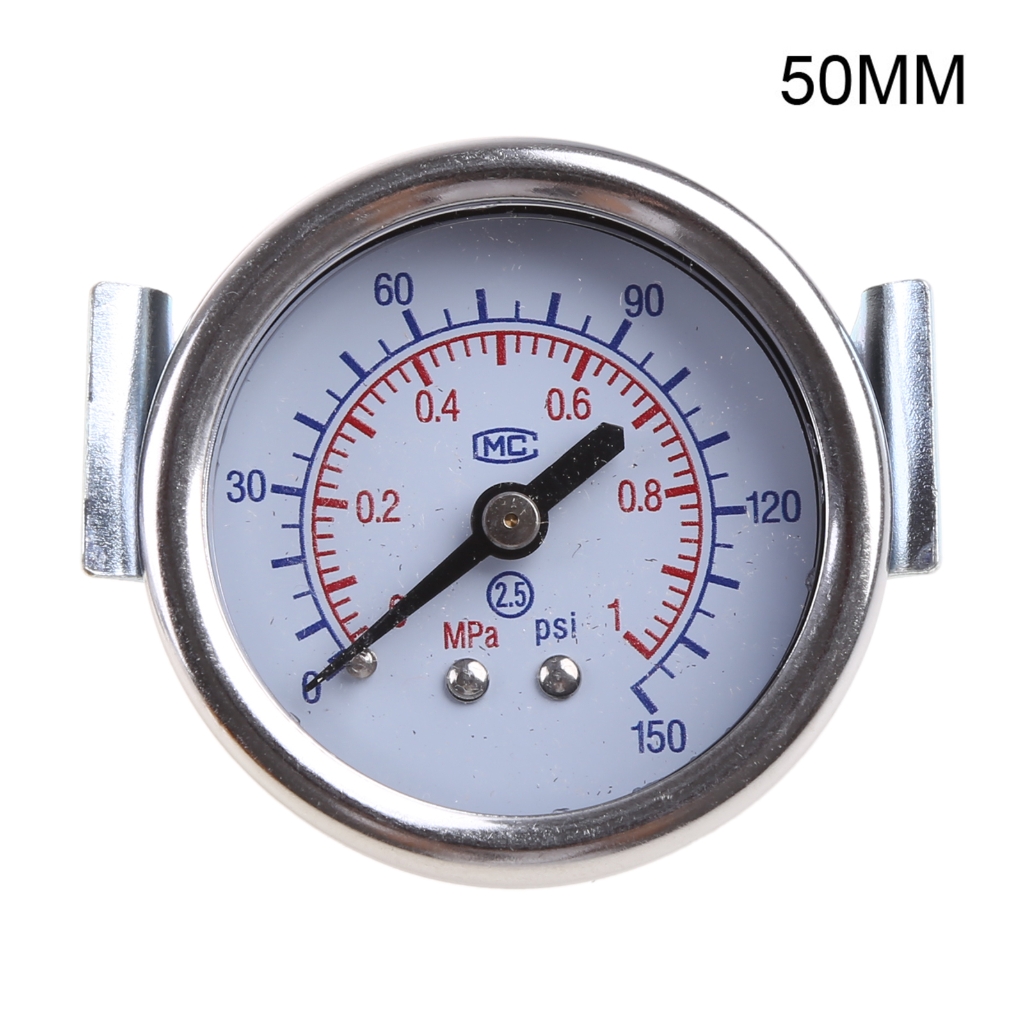 HESITONE Upgraded Pressure Gauge Pressure Meter Air Pressure Gauge Low