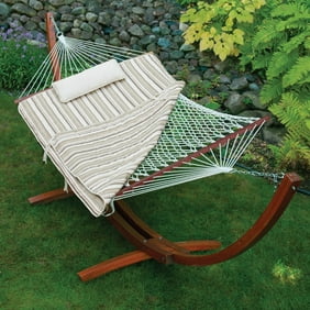 Island Bay 13 Ft Sienna Tufted Pillow Top Double Hammock