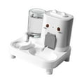 thumbnail image 4 of 2 in 1 Automatic Pet Feeder and Water Dispenser Food Container Travel Convenient Easy Clean for Cats Dogs Kitten Bunny, 4 of 9