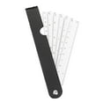 thumbnail image 5 of OUNONA Geometric Ruler Curved Ruler Sewing Convenient Ruler Multi-scale Ruler 19*2.5cm, 5 of 8