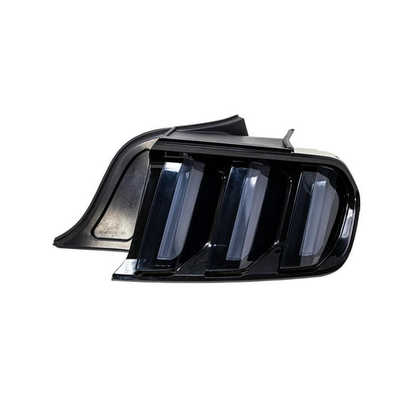 Convient pour Ford Mustang Winjet 2015-2023, Assemblage de Feu Arrière CTRNG0636-GBS Renegade; Lentille Fumée; Boîtier en Plastique ABS Noir Brillant; Ampoule LED; Feu de Freinage Rouge/feu de Clignotant Ambré; Approuvé SAE/point