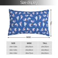 thumbnail image 2 of Rateoe Cute Shark Pattern Decorative Pillow Case,Throw Pillow Covers,Plush Pillow Cover,Soft Pillow Case,Velvet Pillow Case-14"x20", 2 of 6