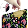 thumbnail image 3 of FMSHPON Cute Birds Flowers Butterfly Clipboard Hardboard Wood Nursing Clip Board and Pull for Standard A4 Letter 13x9 inches, 3 of 7