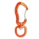 thumbnail image 1 of Hamaca de aluminio para escalada, hebilla de seguridad, mosquetón, gancho para colgar rápido (naranja), 1 of 9