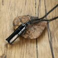 thumbnail image 4 of 2 uds collares Hugo colgante collar encantos plata negro, 4 of 10