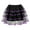 Purple, variant on Women's Plus Size Gothic Punk Mesh Skirt For Cosplay Costume Pirate Dance