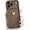 Brown, variant on REQO Compatible for iPhone 17 Pro Max Case Cute Aesthetic 3D Heart with Gloss Golden Epoxy Design for Girls Women Soft TPU Shockproof More Protective Girly for iPhone 17 Pro Max Case