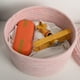 thumbnail image 2 of GOOHOCHY 1 cesta de almacenamiento de escritorio tejida con cuerda de algodón, caja organizadora para el hogar (rosa), 2 of 8