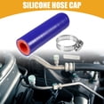 thumbnail image 2 of Unique Bargains 1 Set 12mm 0.47" ID Universal Car Silicone Coolant Cap Intake Vacuum Hose End Plug Silicone Blue Red, 2 of 6