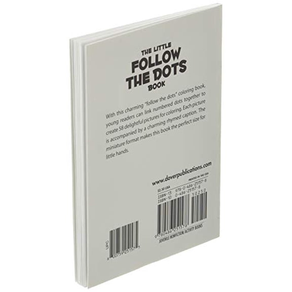 Pre-Owned Dover Little Activity Books: The Little Follow-The-Dots Book (Paperback)