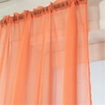 thumbnail image 5 of Curtain,U. S Home Textile Home 100 Inch Length Yellow and Grey Sheer Curtains 2 Panels Set Window Curtains for Bedroom Kitchen Decor,Bright Yellow and Light Gray, 5 of 9