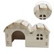 thumbnail image 3 of Casa de juguetes para hámster, casa de madera para hámster, casa de madera para hámster, casa de escalada para hámster, tecnología avanzada, 3 of 10