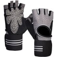 thumbnail image 1 of Bangcool Gants d'Entraînement Demi-Doigts Gants de Mise en Forme Gants de Musculation pour Hommes Femmes, 1 of 10