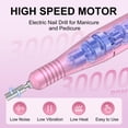 thumbnail image 3 of Taladro eléctrico para uñas COSYGLOW Glitter 30000 RPM recargable, 3 of 9
