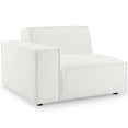 thumbnail image 6 of Pemberly Row 5-Piece Modern Fabric Upholstered Sectional Sofa in White, 6 of 11
