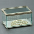 thumbnail image 4 of Creative Gifts International 003616 5.25 in. Glass Rectangular Hinged Box, 4 of 4