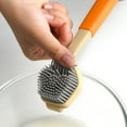 thumbnail image 6 of CSCHome Scrubbing Brush Pot Scrubber Brush Non-slip Handle Long-Lasting Bristles Dishwasher Safe Cleaning, Pots and Pans and Kitchen Sinks, 6 of 11