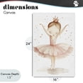 thumbnail image 4 of Stupell Industries Cottage Sweet Pink Tutu Canvas Art, 16 x 24, by Creative Studio, 4 of 8