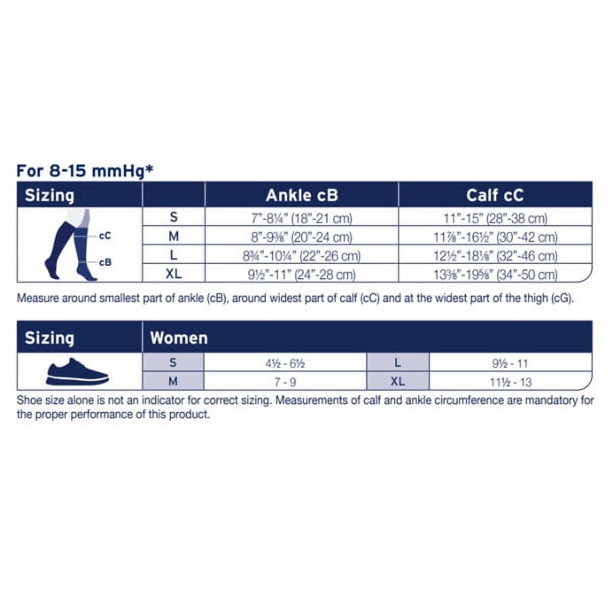 JOBST® ACTIVA Sheer Knee High 8-15 mmHg
