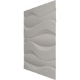 thumbnail image 4 of 19 5/8"W x 19 5/8"H Thompson EnduraWall Decorative 3D Wall Panel, Universal Pearl Metallic Sea Mist (Covers 2.67 Sq. Ft.), 4 of 6