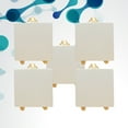 thumbnail image 1 of OULII 5Pcs Display Easel White Pine Wood Indicate Seats for Art Displays, 1 of 4