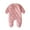 Pink, variant on Vedolay Bodysuits for Boys Adjustable Strap One Shoulder Floral Printed Ruffle Jumpsuits with Pockets,Blue 12-18 Months